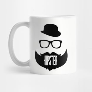 I'M A HIPSTER (Black beard) Mug